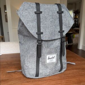 Herschel Supply Company Black and Gray Backpack